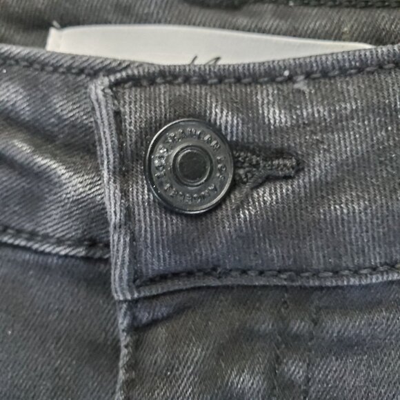 KanCan Jeans Womens 15 Black High Rise Skinny Studded Side Stretch Denim - Picture 9 of 12